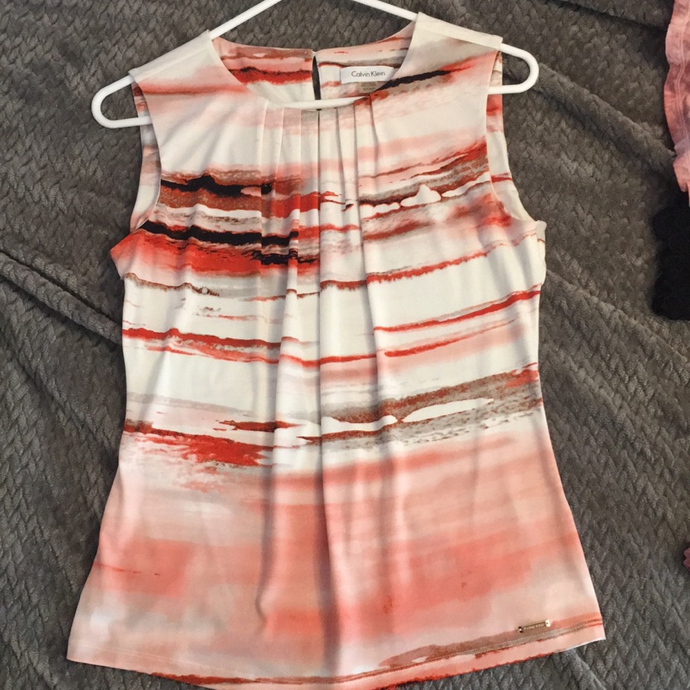 Calvin Klein shell tank